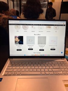 Second place winning website project developed during the HACA program